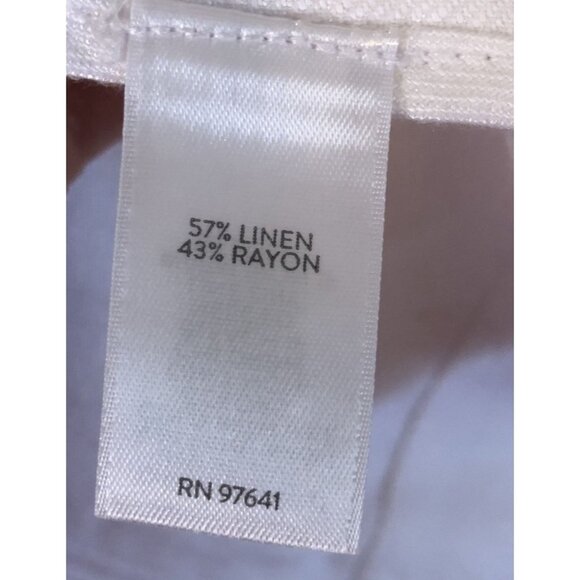 NWT J. Jill Sleeveless Duster Vest Women's M Linen Blend Lagenlook Minimalist - Picture 4 of 7